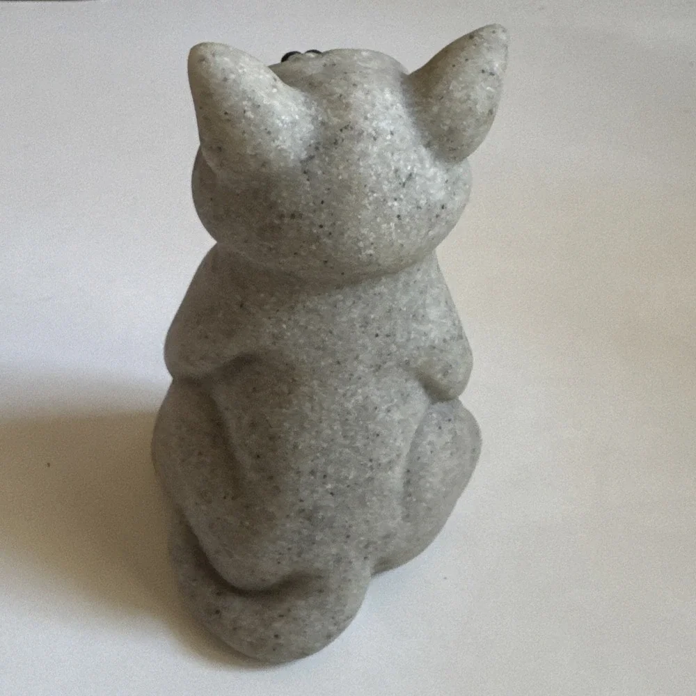Quarry Critters Smiling Cat Kitty Chico Second Nature Design Vintage 2000